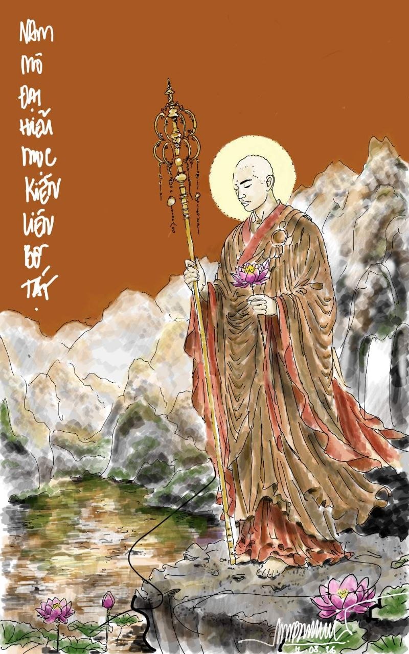 Muc Kien Lien Bodhisattva